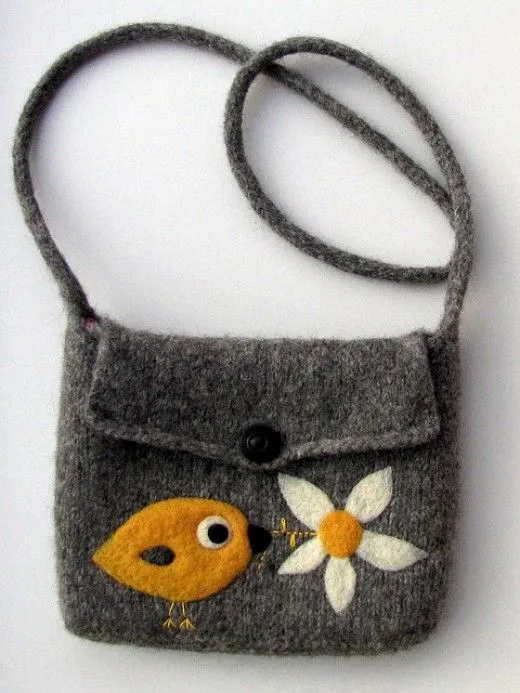 Felt Tote Bag