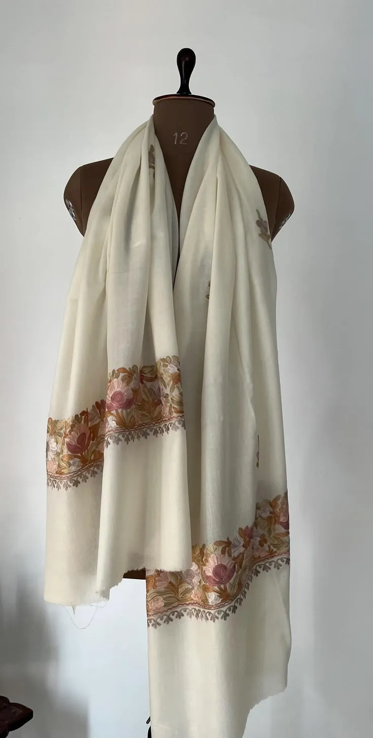 Embroidered Pashmina Shawl
