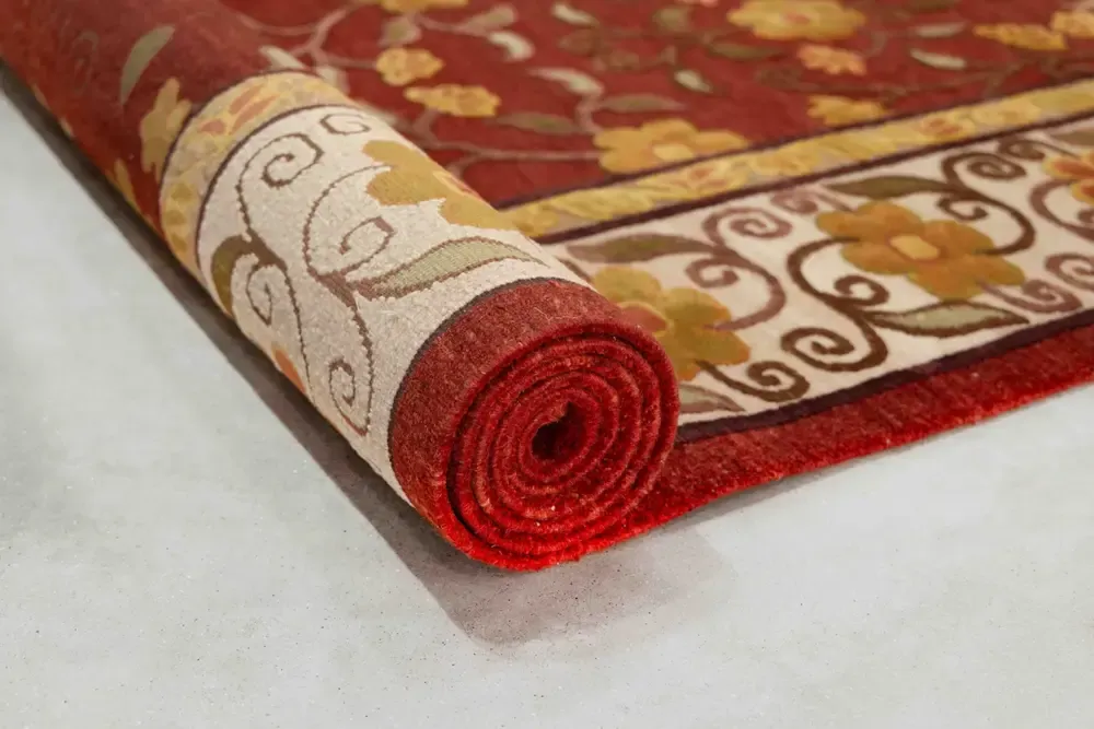 Hand-Knotted Rug