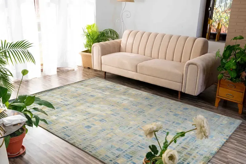 Hand-Knotted Rug view 3