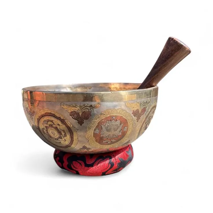 Engraved Singing Bowl